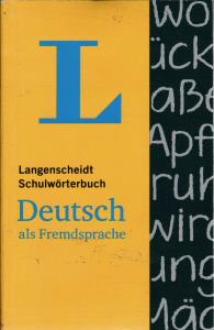 langenscheidt schulwrterbuch ( deutsch als fremdsprache )