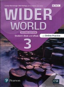 WIDER WORLD 3 second edition (sb +wb +qr code ) british (ویدر ورد 3)