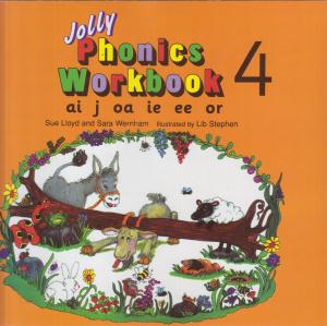 jolly phonics work book 4 ( جولی فونیکس ورک بوک 4 )