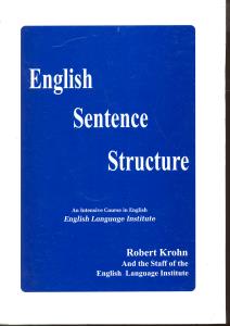 english sentence structure انگلیش سنتنز استراکچر(ای اس اسess )