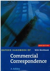 commercial correspondence with work book ( کامرشیال کارسپاندنس ) مکاتبات تجاری