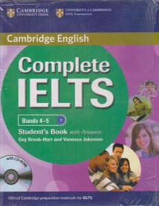 complete ielts bands4-5 student&work book cambridge B1 کامپلت آیلتس باند 5-4 کمبریج استیودنت وورک بوک