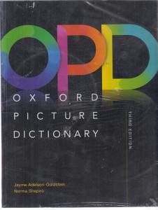 آکسفورد پیکچر دیکشنری ویرایش سوم3 زبان اصلی انگلیسی opd oxford picture dictionary third edition
