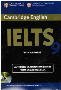 cambridge english ielts 9 with answer کمبریج انگلیش آیلتس 9 با جواب