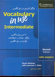 vocabulary in use intermediate second edith واژگان کاربردی در زبان انگلیسی ویرایش دوم 2 ( وکبیولری این یوز اینتر مدیت )