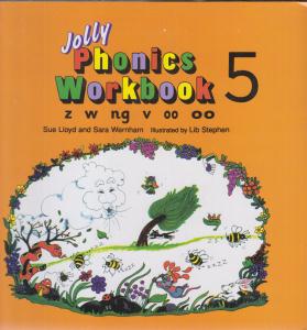 jolly phonics work book 5 جولی فونیکس ورک بوک5