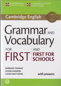گرامر اند وکبیولری(فور فرست اند فرست فور اسکولز).grammar and vocabulary for first and frist for schools