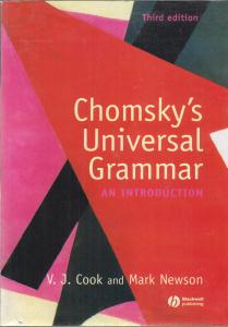 chomsky s universal grammar third edition ( چامسکی یونیورسال گرامر )