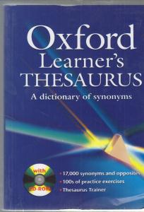 oxford learners thesaurus a dictionary of synonyms آکسفورد لرنر تزاروس