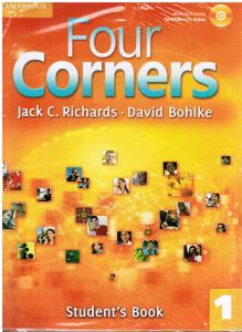 فور کرنر(1)(استیودنت بوک و ورک بوک)four corners 1 student book & work book