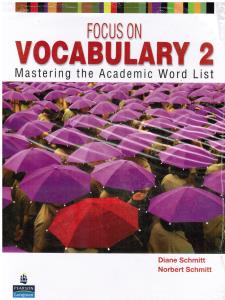 focus on vocabulary 2 ( فوکوس آن وکبیولری 2 )
