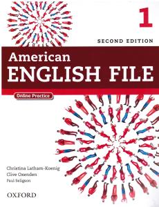 american english file 1 second edition آمریکن انگلیش فایل 1 ( ویرایش دوم 2 )
