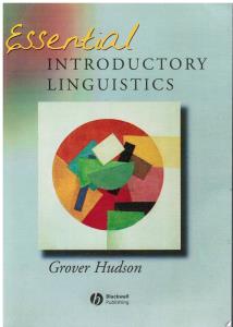 essential introductory linguistics اسنشیال اینتروداکتری لینگویستیک