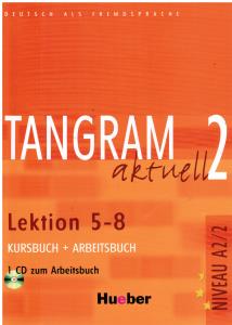 تنگرام 2 لکشن 8-5  tangram 2 lektion 5-8  a2/ 2