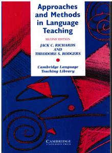 اپروچ اند متد این لنگویج تیچینگ ویرایش دوم آبی رنگ approaches and methods in language teaching second edition