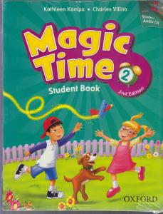 مجیک تایم 2 استیودنت بوک و ورک بوک ویرایش دوم2.magic time2 student&work book
