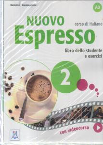 nuovo espresso 2 a2 con video corso libro dello studente e esercizi اسپرسو 2 a2 با ویدئو بوک ایتالیایی
