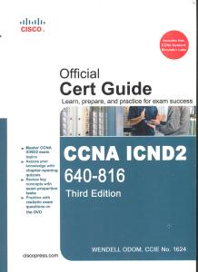 شبکه های کامپیوتری سی سی ان ای (official cert guide ccna icnd2 640-816) ویرایش سوم