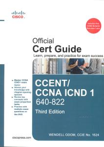شبکه های کامپیوتری سی سی ان ای (official cert guide ccent ccna icnd 1 640-822) ویرایش سوم