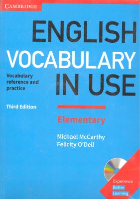 english vocabulary in use elementary third edition انگلیش وکبیولری این یوز المنتری ویرایش سوم 3