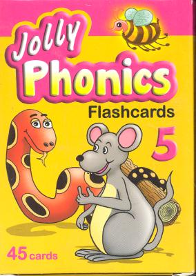 flash card jolly phonics 5 ( فلش کارت جولی فونیکس 5 )