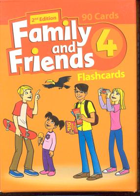flash card family and friends 4 second edition فلش کارت فامیلی اند فرند 4 ویرایش دوم 2