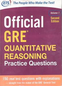 official gre quantitative reasoning volume 1 second edition آفیشیال جی آر ای کوانتیتیتیو ریزونینگ جلد اول ویرایش دوم2