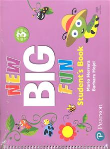 new big fun 3 student & work book نیو بیگ فان 3 استیودنت و ورک بوک