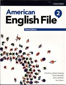 american english file 2 third edition ( آمریکن انگلیش فایل 2 ویرایش سوم 3 )