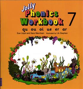 jolly phonics work book 7 ( جولی فونیکس ورک بوک 7 )