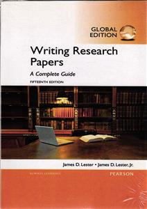 writing research papers fifteenth edition ( رایتینگ ریسرچ پیپرز ویرایش پانزدهم 15 )